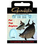 Gamakatsu 140282-01200-00012-00 Booklet Allround 1310B Палатка Крюк 0.120 Mm Серый Bronze 12 