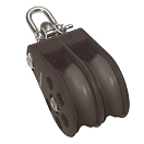 Купить Barton marine btn15220 Двойной шкив Т5 с подшипником 54 mm Black 15x15x12 7ft.ru в интернет магазине Семь Футов