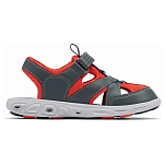 Columbia 1767561-089-1 Молодежные сандалии Techsun™ Wave Dark Grey / Spic 35x25x15 EU 32