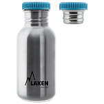 Laken BSA50A Бутылка из нержавеющей стали Basic Steel Plain Цвета крышки Серебристый Multicolor