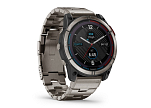 GARMIN 010-02541-61 Смарт-часы QUATIX 7X с сапфировым стеклом Solar Titan с GPS-приемником