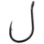 Matrix fishing GHK152 MXB-1 Barbed Eyed Крюк Черный  Black Nickel 18 