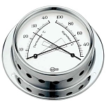 Barigo 003805 Tempo 85 Хромовый термогигрометр Серебристый Silver 110 x 32 mm