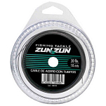 ZunZun 100100 Стальная Линия 10 M Черный  Black 15 Lbs 