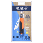 Opinel 2141 Nº08 Outdoor Карманный нож  Orange 8.5 cm