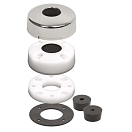 Купить Blue sea systems 661-1002100 зажим для кабеля крышки нержавеющая сталь Grey 21.18 mm 7ft.ru в интернет магазине Семь Футов