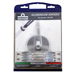 Tecnoseal 2640020 Yamaha 150-200HP Алюминиевый анод Серебристый Silver