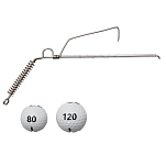 Madcat SVS66105 Джиг-головка Golf Ball System  White 180 g
