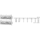 Купить Lalizas 92795 Skene Inox 316 Левые колодки Бесцветный 5 mm  7ft.ru в интернет магазине Семь Футов