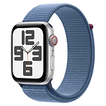 Apple MRHM3QL/A Watch SE GPS + Cellular 44 mm Sport Loop  Silver