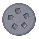 Купить Can-sb 2525411G Смотровой люк Серебристый  Grey 160 mm  7ft.ru в интернет магазине Семь Футов