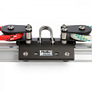 PFEIFFER Sheet Traveller with Single Sheave / size 3 / 4 stainless steel rollers 14457-bvs