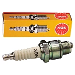 NGK DUPLI-2727370 BR8ES Свеча зажигания Серебристый Grey / White