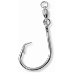 Lineaeffe 4990518 SS Tuna Крючки С Одним Глазком Серебристый Silver 8/0 