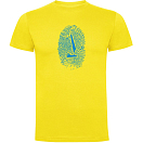 Купить Kruskis CA65500203S198 Футболка с коротким рукавом Sailor Fingerprint Желтый Yellow M 7ft.ru в интернет магазине Семь Футов