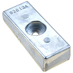 Recmar REC826134Q цинковый анод Серебристый Grey 100 x 130 mm 