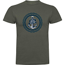Купить Kruskis CA65500138C061 Футболка с коротким рукавом Old Sailor Зеленый Dark Army Green S 7ft.ru в интернет магазине Семь Футов
