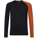 Купить Rock experience REMT01901-D120-S Базовый слой с длинным рукавом Makani 2.0 Черный Caviar / Rust S 7ft.ru в интернет магазине Семь Футов