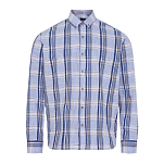 Sea ranch 22-7-025-4207-XL Рубашка с длинным рукавом Sammy Голубой Coastal Blue Check XL