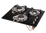 CAN STEEL PV1352WITHERMETO Стеклокерамическая газовая плита / 3 конфорки