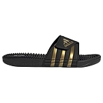 adidas eg6517/4 Шлёпанцы Adissage Core Black / Gold Metal / Core Black 32x20x10 EU 37