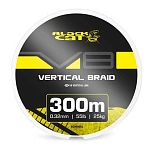Black cat bo900002 Плетёная леска V8 300 m Green / Yellow 15x10x5 0.410 mm