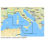 C-map M-EM-Y201-MS Central Mediterranean карта  Multicolour