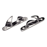 Plastimo 478132 Перекрещенная швартовная планка Fairlead Silver 115 mm