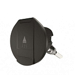 Plastimo P67540 Круглая крышка смесителя Серебристый Black