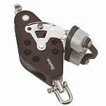 Barton marine BTN12731 Поворотная скрипичная шкив с крюком и челюстью T2 Серебристый Black
