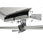 Magma 214-T10380 Horizontal Single Rail Mount Серебристый Silver