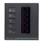 Панель выключателей Mastervolt 70302015 на 5 автоматических однополюсных выключателей