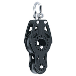 Harken 2621 Carbo Fiddle 57 Mm шкив скобы Черный Black