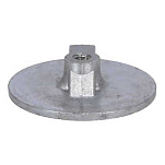 Super marine ANO429 Mercury Alpha Базовый цинковый пластинчатый анод  Grey