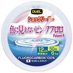 Duel 494060 Fish Cannot See Pink 50 m Флюорокарбон  Pink 0.280 mm
