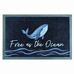 Marine business 41202 ковер Welcome Free As The Ocean 77x52x5 75 x 50 cm
