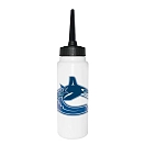 Купить Nhl 65073-VANCOUVER CANUCKS-1000 ml Бутылка для воды «Ванкувер Кэнакс» 1L Белая White / Black 7ft.ru в интернет магазине Семь Футов