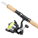 Abu garcia 1548306 Cardinal STX Набор для спиннинга Черный Black / Silver 2.13 m 