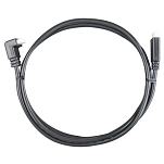 Victron energy ass030531218-nt Кабель VE.Direct с прямым углом с одной стороны Black 15x15x7 1.8 m