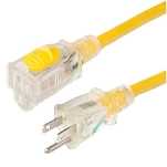 Parkpower by marinco 679-151250RV Кабель для тяжелых условий эксплуатации 15.24 m Yellow / Clear 15A