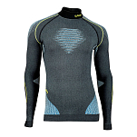UYN U100047-G976-XXL Базовый слой с длинным рукавом Evolutyon Черный Anthracite Melange / Blue / Yellow 2XL