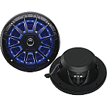Seachoice 50-72108 2-полосные полнодиапазонные динамики со светодиодной подсветкой  Black