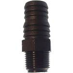 Goldenship GS30252 Полипропилен 3/8´´ Переходник для шланга с наружной резьбой Black 15 mm