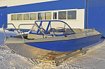 Моторная лодка, Неман 500 DC, серо-зелёная с Suzuki DF60ATL KITNEM32