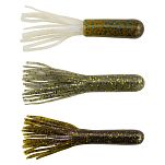 Berkley 1371103 Powerbait Tube 90 Mm Белая  Black Red Fleck