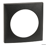 Cornice singola nero antracite, Osculati 14.533.01