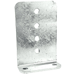 Seachoice 50-55480 Двухъярусный кронштейн Серебристый Silver 10´´ 
