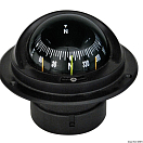 IDRA built-in compact compass w/black front rose, 25.014.90