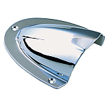 Seachoice 50-16101 Clam Shell Ventilator Серебристый  Chrome Plated Brass