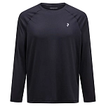 Peak performance G79756-050-M Базовый слой с длинным рукавом Spirit Crew Black M